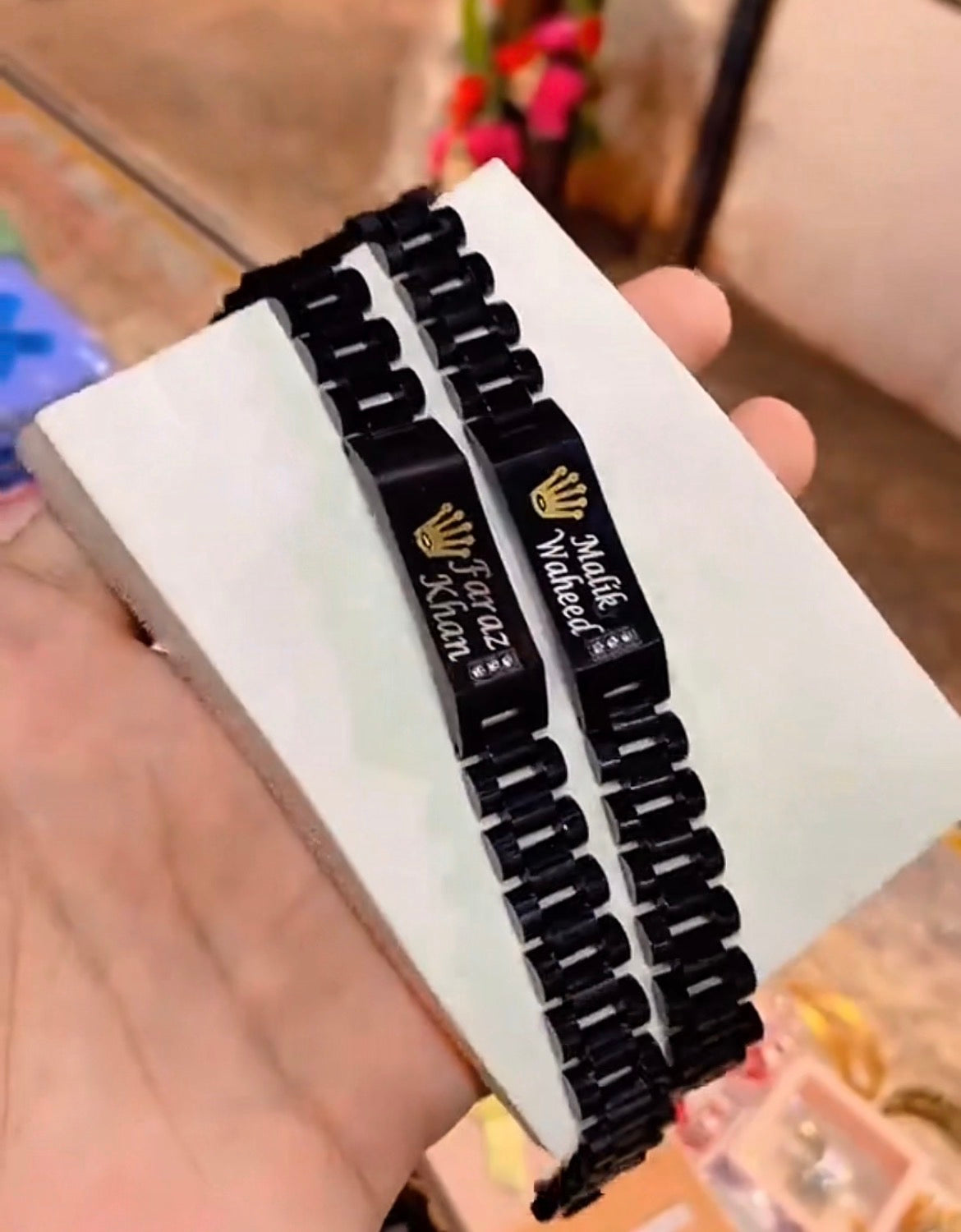 Customized Original Royal Style Bracelet with Free Ring