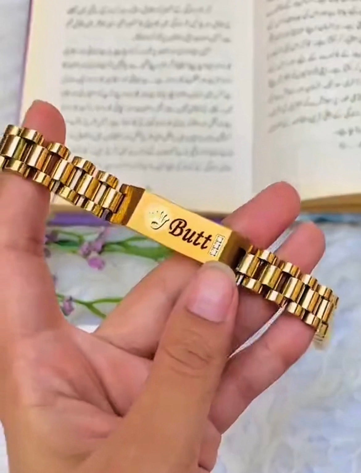Customized Original Royal Style Bracelet with Free Ring