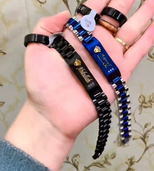 Custom Original Royal Style Bracelet with Free Ring